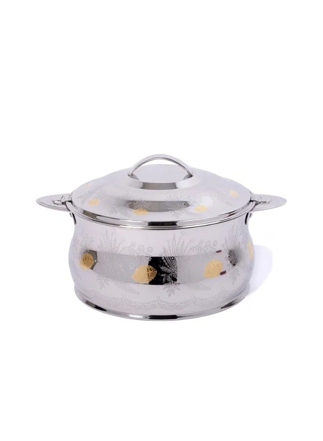 بيلو وعاء فولاذي مطلي بالذهب الهندي سعة 7500 مل - Image 1